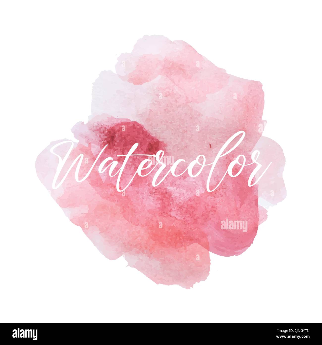 Vector illustration of abstract watercolor splash background in earth ...