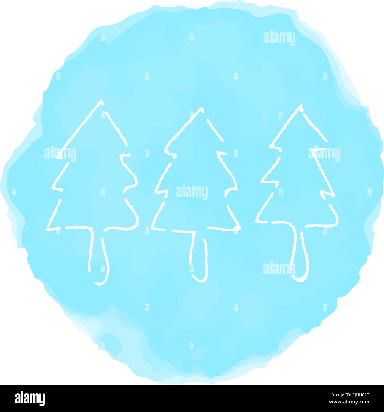 Handwritten simple icon illustration: Mori Stock Vector Image & Art - Alamy