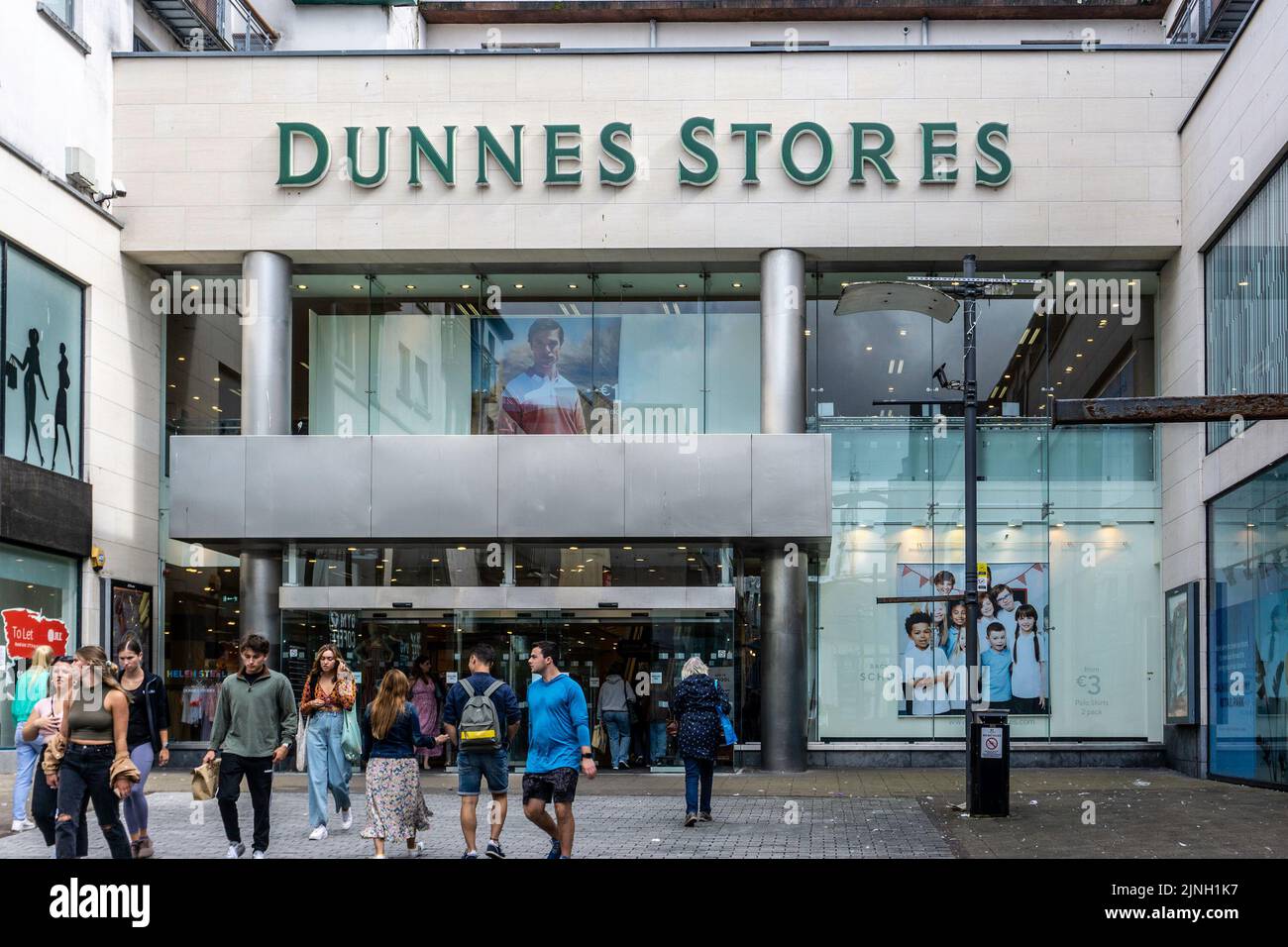 A branch of Dunnes Stores, the Irish  supermarket and clothing group in Edwards Square, Galway, Ireland, Stock Photo