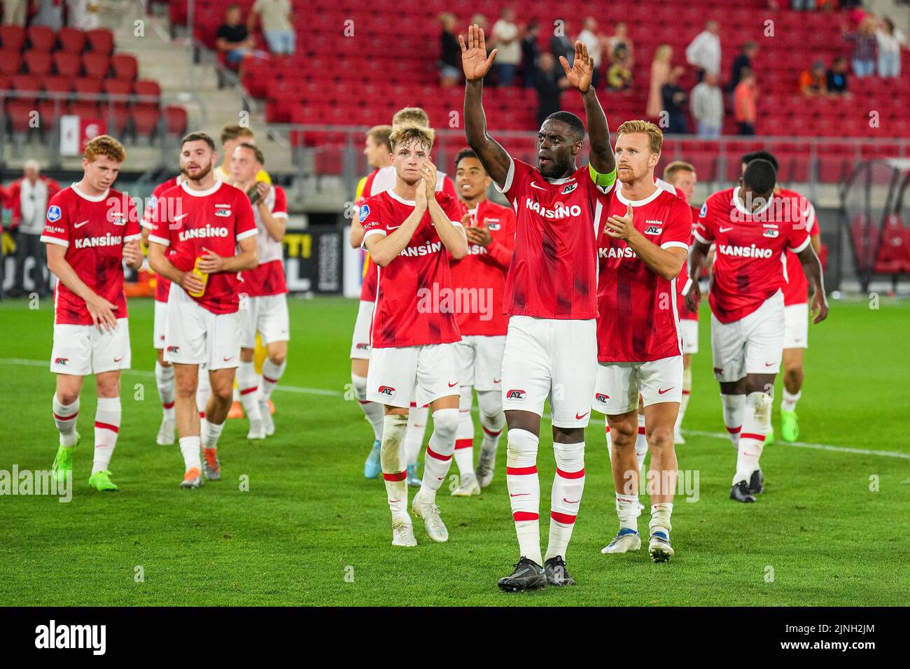 az-alkmaar-dundee-united-celebrate-hi-res-stock-photography-and-images