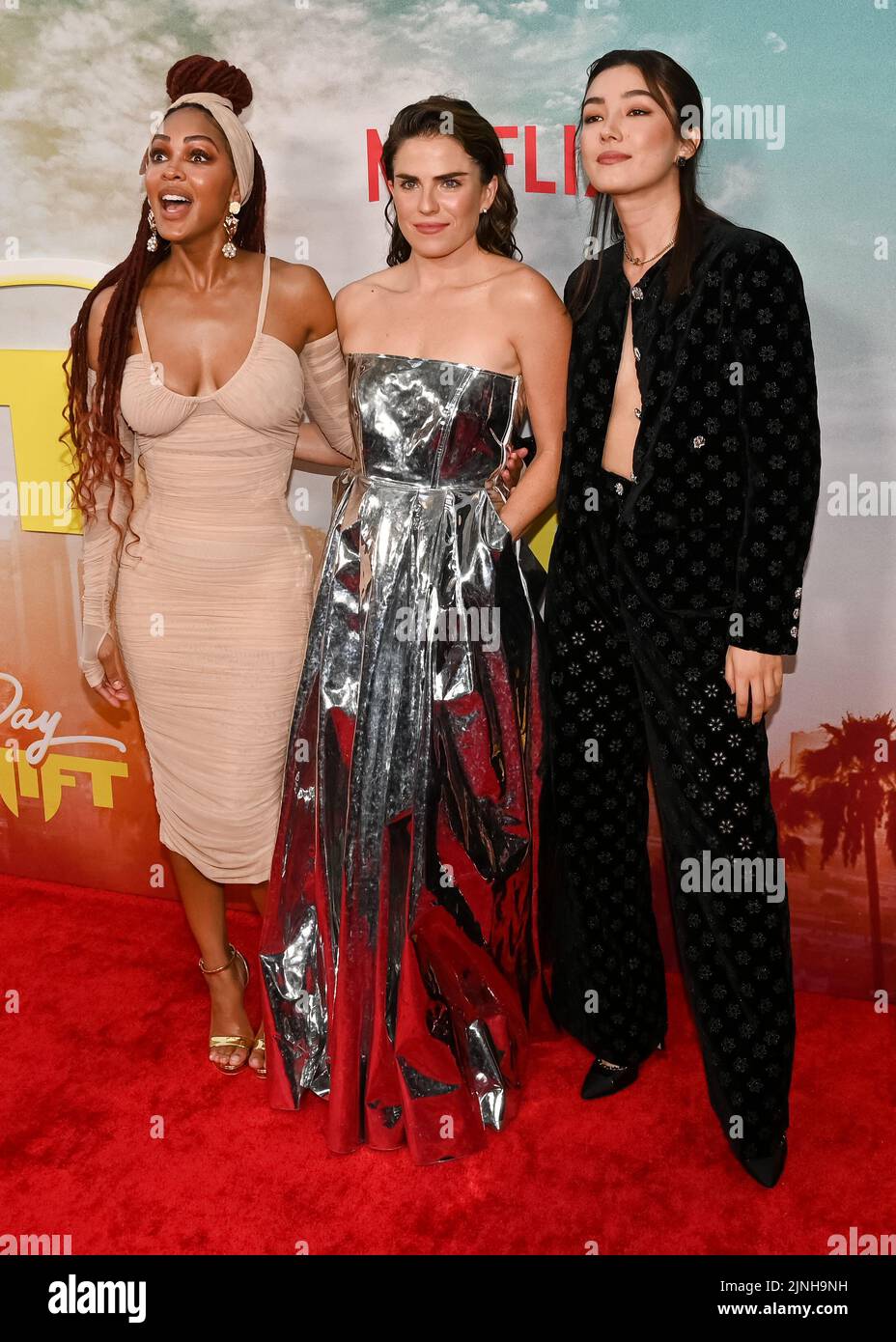 10 August 2022 - Los Angeles, California - (L-R) Meagan Good, Karla ...