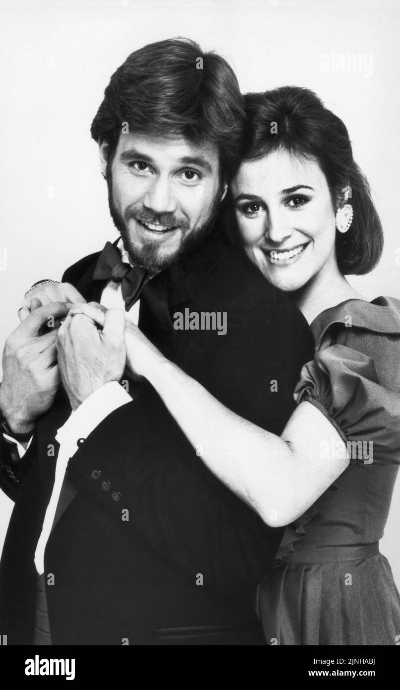 Gregg Marx, Hillary Bailey Smith, Publicity Portrait for the Daytime Television Series, 'As The World Turns', CBS-TV, 1985 Stock Photo
