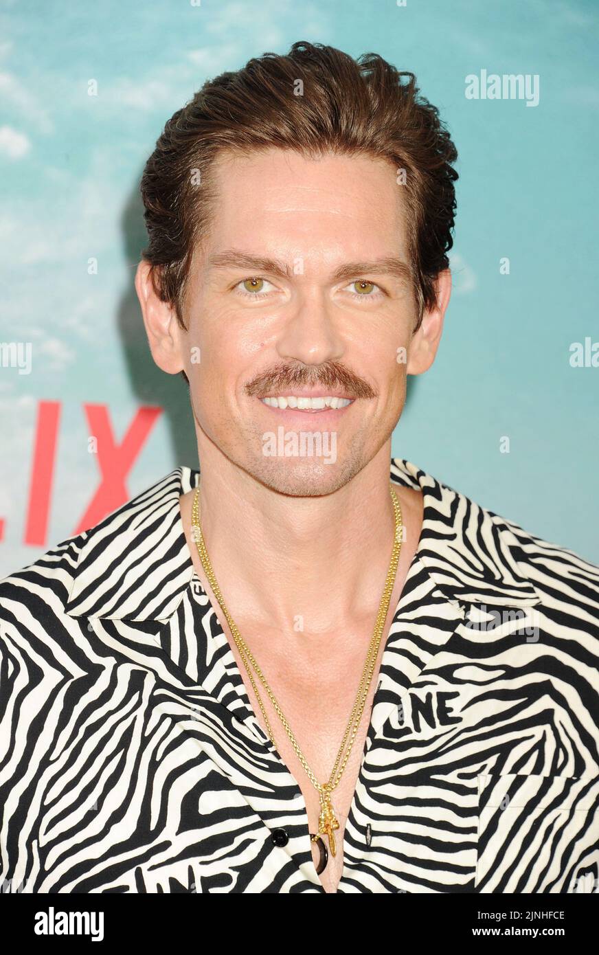 Steve Howey attends the LA Premiere of 