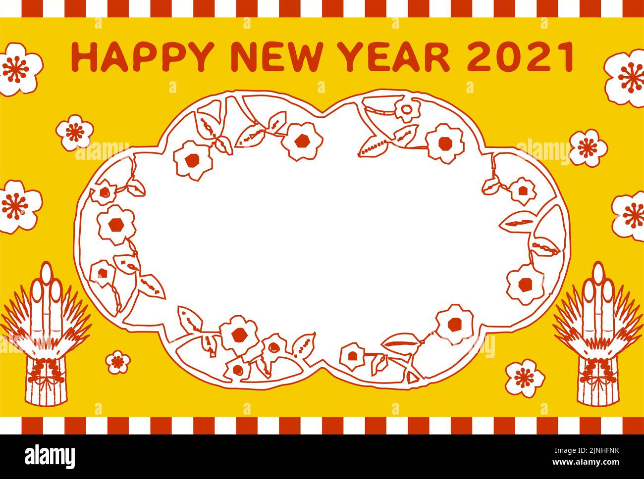 Kadomatsu Stock Vector Images Alamy