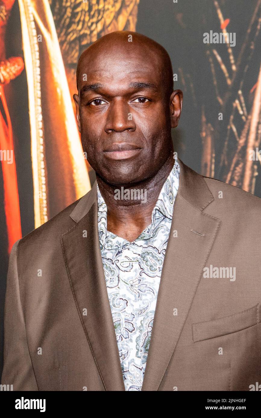 Amsterdam, The Netherlands. 11th Aug, 2022. Steve Toussaint during the