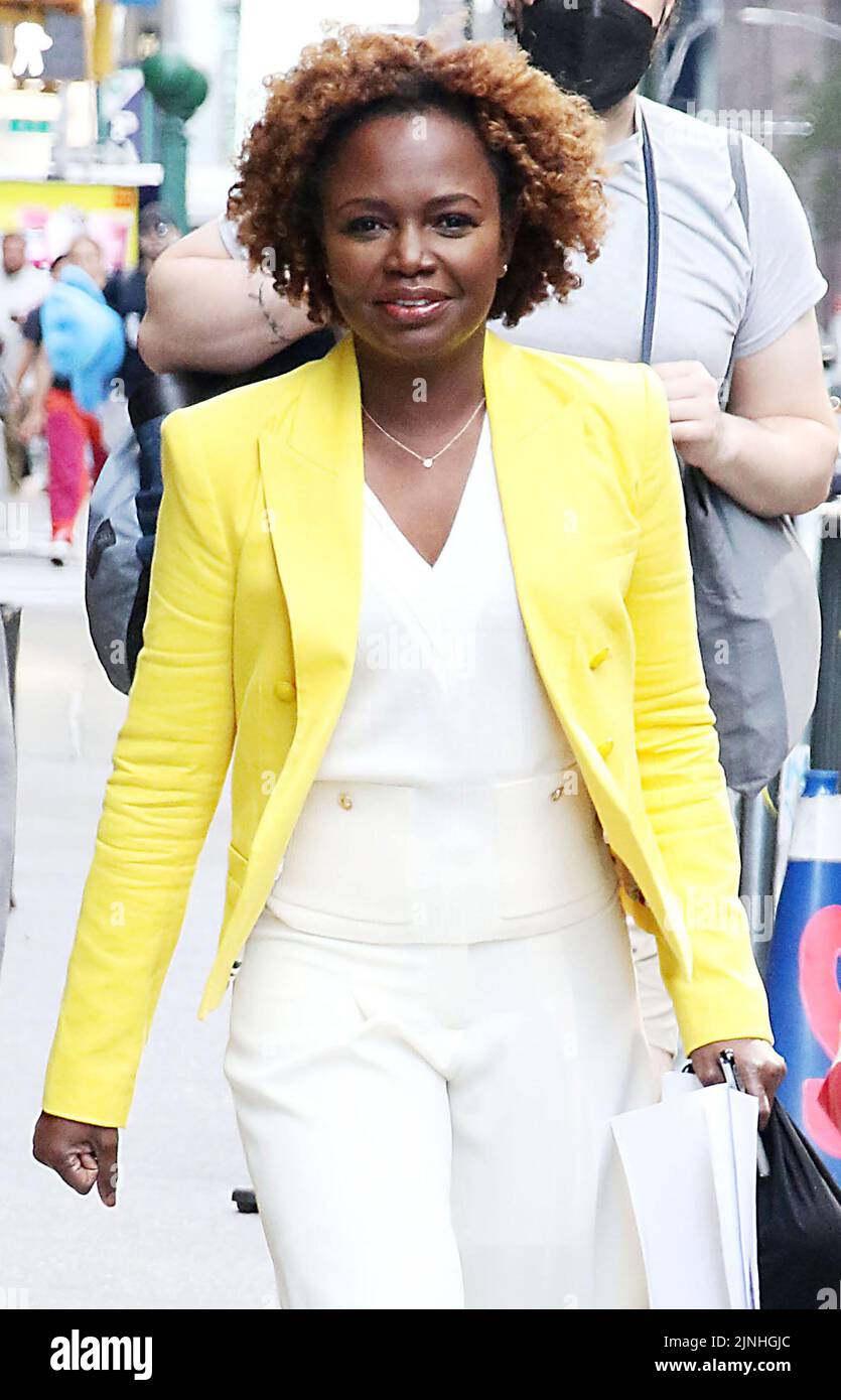 White House Press Secretary Karine JeanPierre at The Late Show With Stephen Colbert PICTURED White House Press Secretary Karine JeanPierre at The Late Show With Stephen Colbert PICTURED