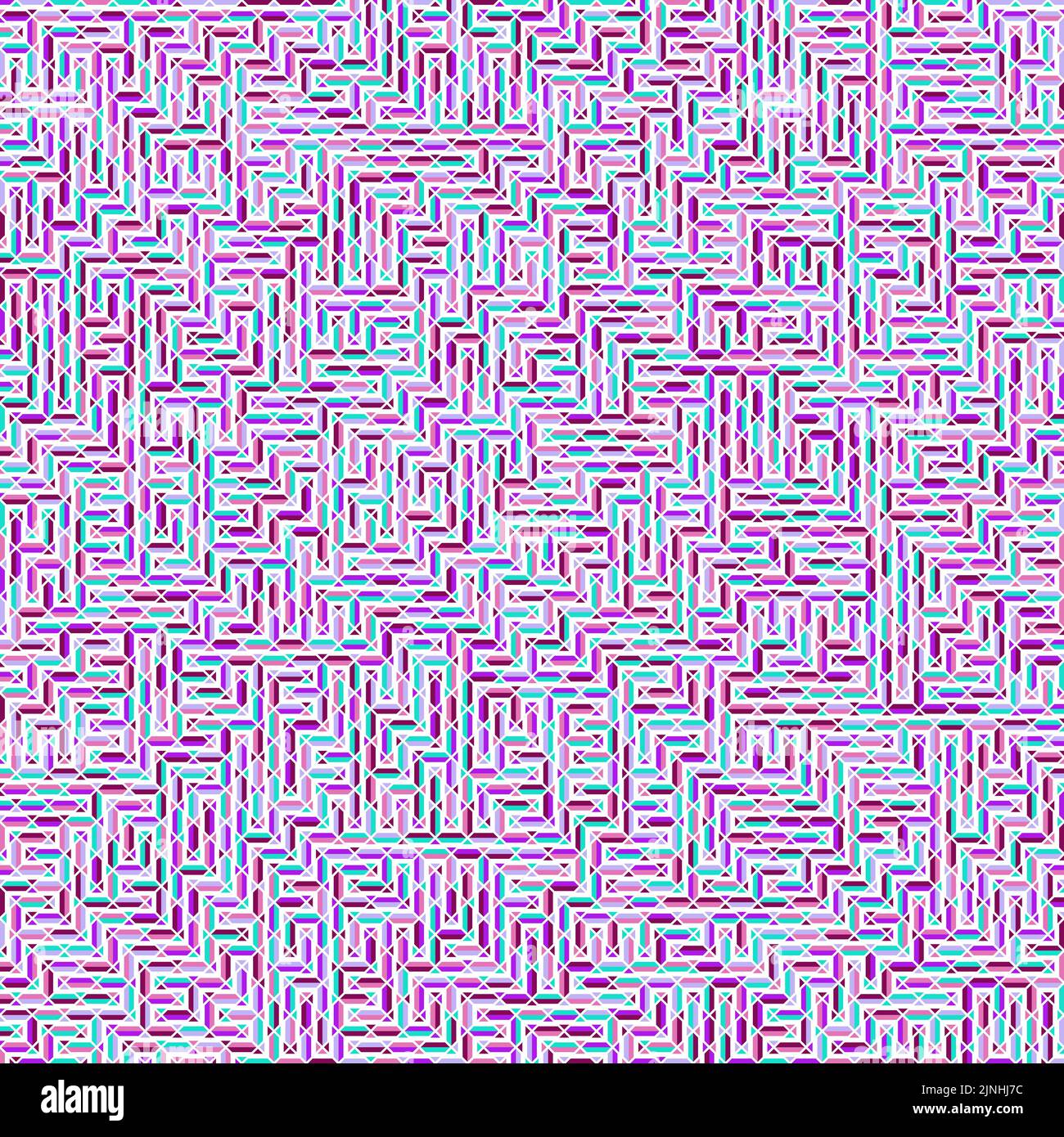 Colorised Rhombuses tiles tessellation pattern illustration Stock ...