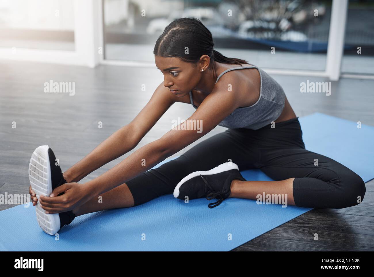 Discipline is every winners secret weapon. an attractive young woman