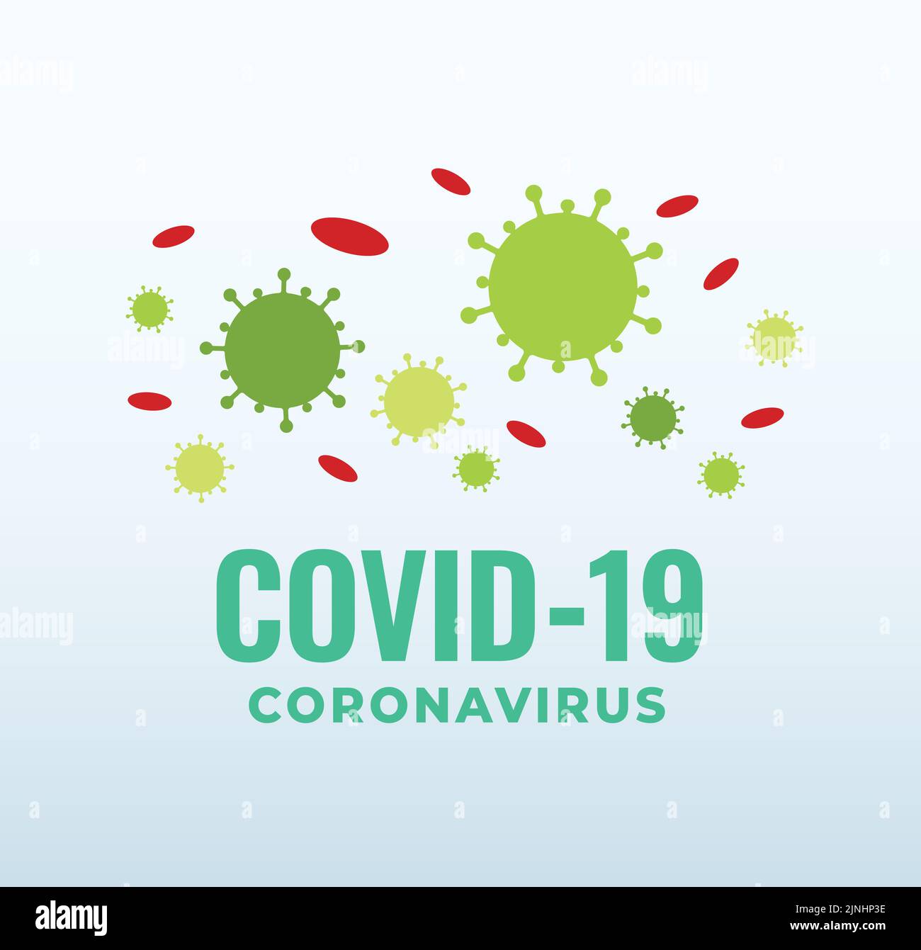 Social distancing, virus outbreaking concept vector. Stock Vector