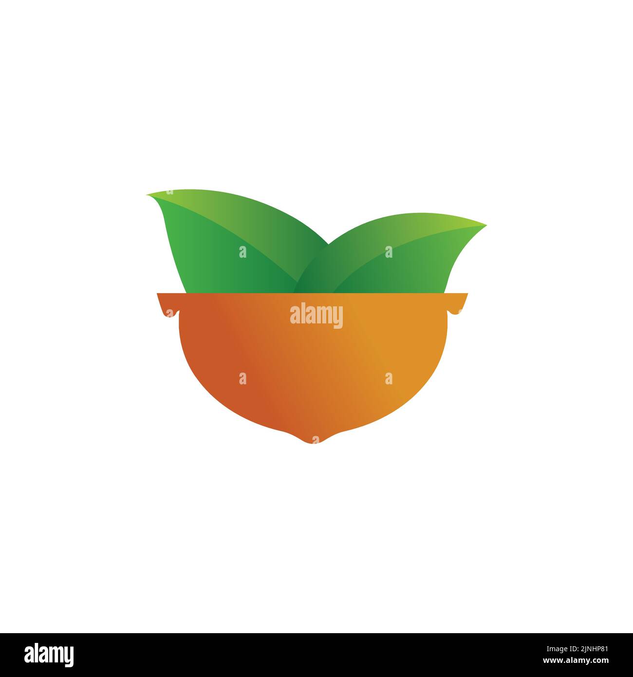 leaf and medicine logo design vector Stock Vector
