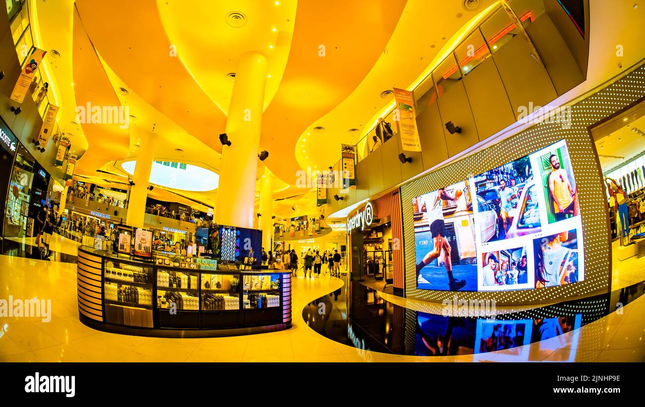 Interior view of Vivocity mall, Singapore Stock Photo Alamy