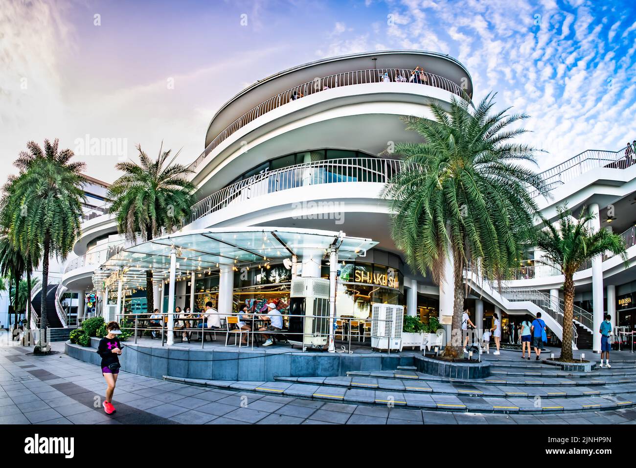 Vivo City shopping mall near Sentosa island, Singapore Stock Photo - Alamy