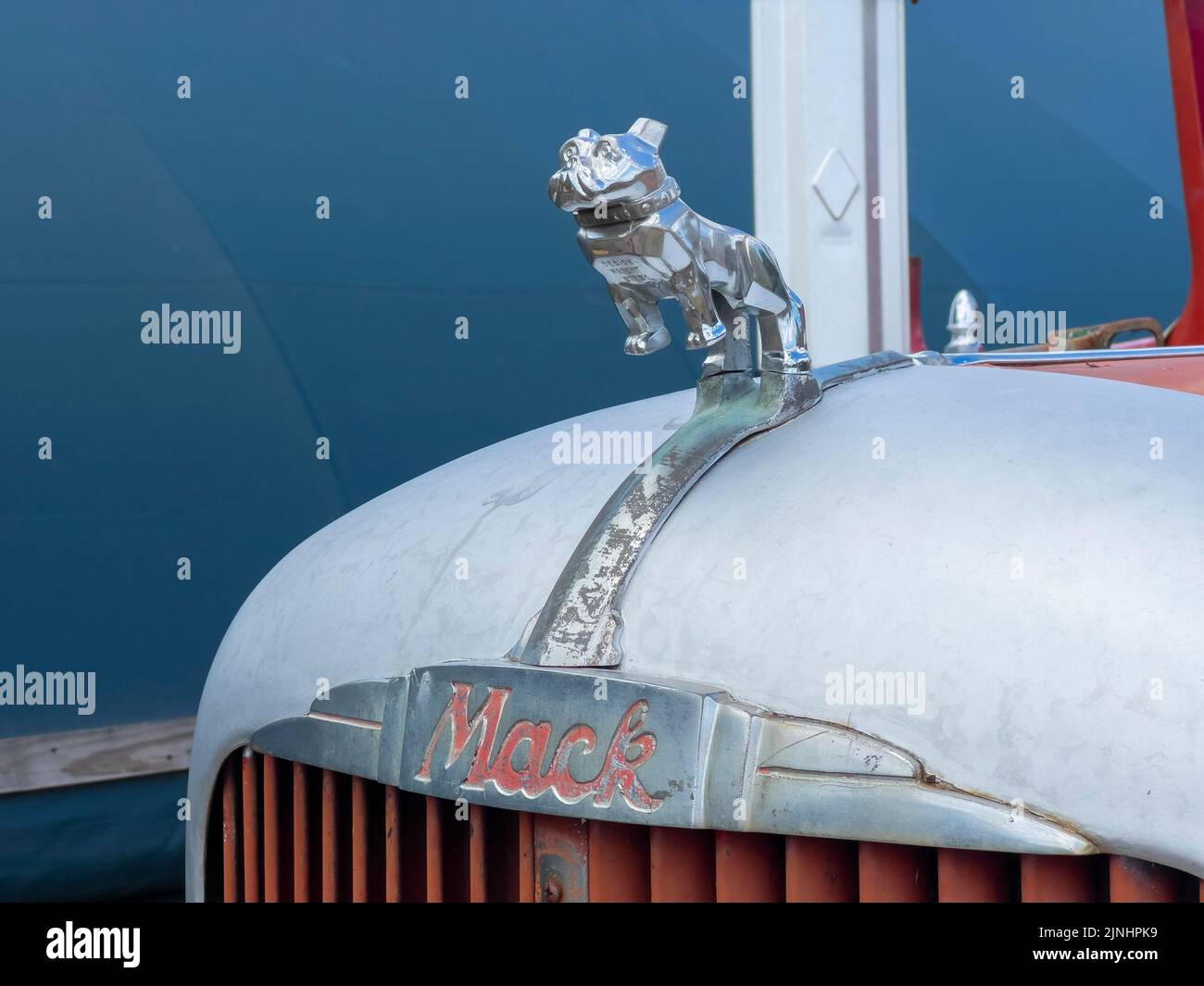 Antique Chelsea Fire Department Mark fire truck in Connors Farm in ...