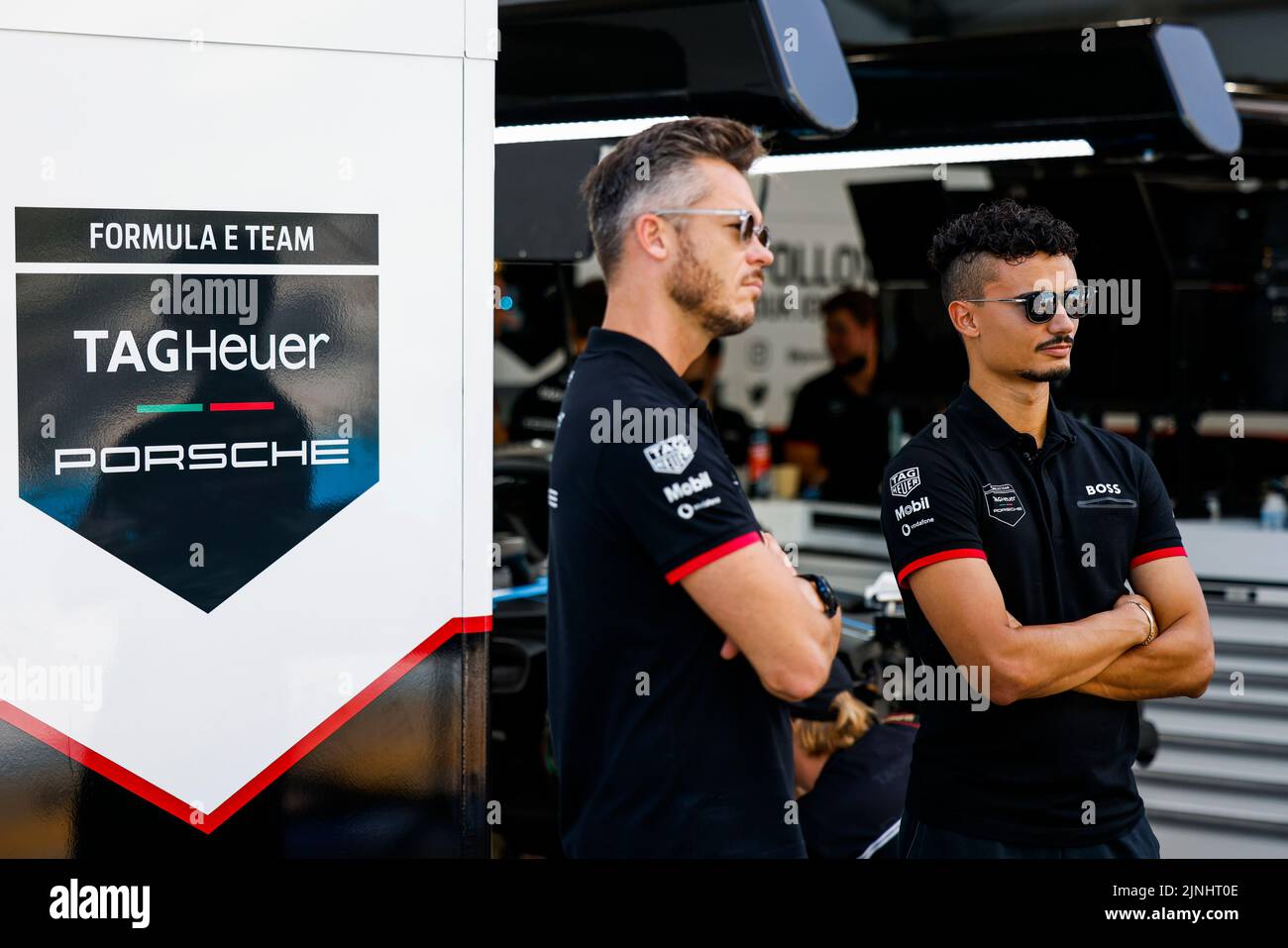 Wehrlein Pascal (ger), TAG Heuer Porsche Formula E Team, Porsche 99X Electric, portrait during the 2022 Seoul ePrix, 10th meeting of the 2021-22 ABB FIA Formula E World Championship, on the Seoul Street Circuit from August 12 to 14, in Seoul, South Korea - Photo Julien Delfosse / DPPI Stock Photo