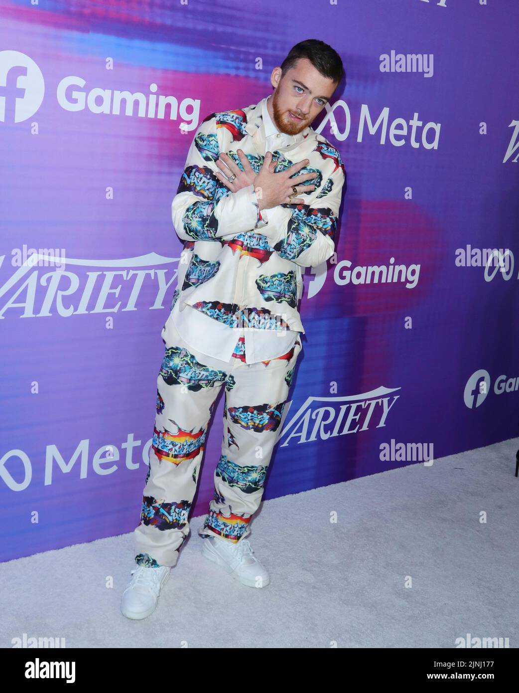 Angus Cloud arrives at The VarietyÕs Power of Young Hollywood red