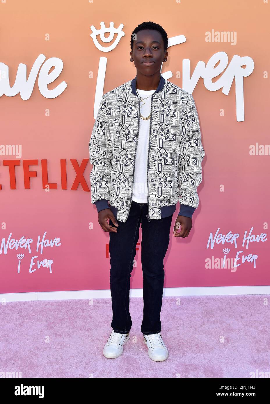 Ramon Reed walking on the red carpet at the Los Angeles premiere of(04)