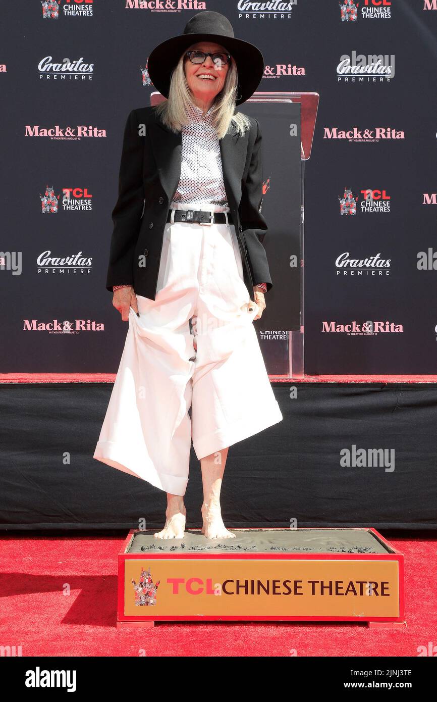 August 11, 2022, Los Angeles, California, USA: Diane Keaton at a