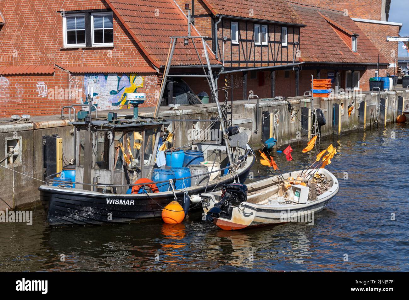 Alter Hafen Wismar Ostsee Stock Photo - Alamy