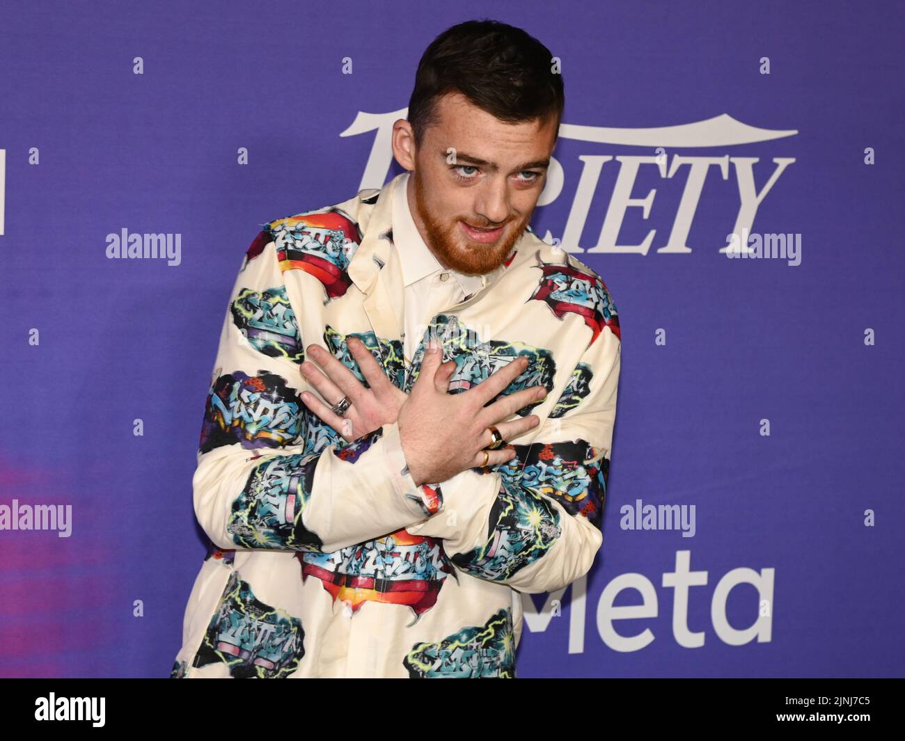 Los Angeles, California, USA. 11th Aug, 2022. Angus Cloud. Variety's 2022 Power Of Young Hollywood Celebration Presented By Facebook Gaming. Credit: Billy Bennight/AdMedia/Newscom/Alamy Live News Stock Photo