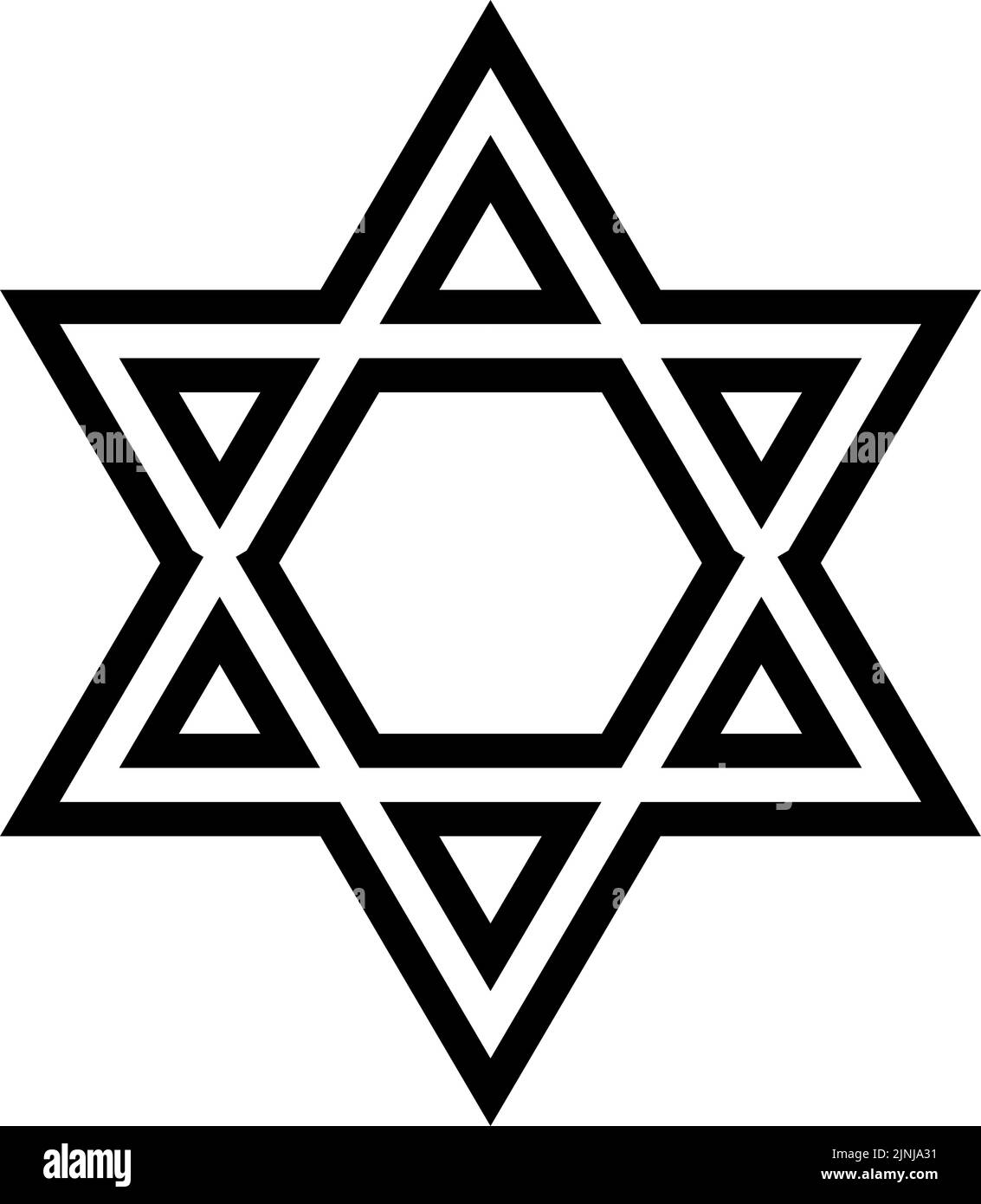 judaism religion line icon vector illustration Stock Vector Image & Art ...
