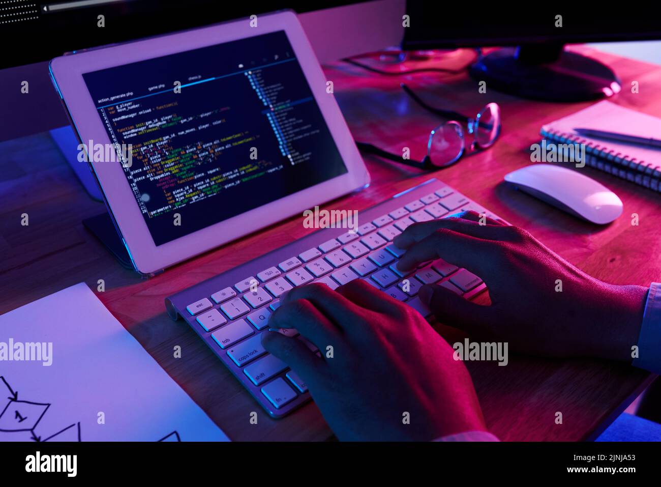 Working hands brand hi-res stock photography and images - Alamy