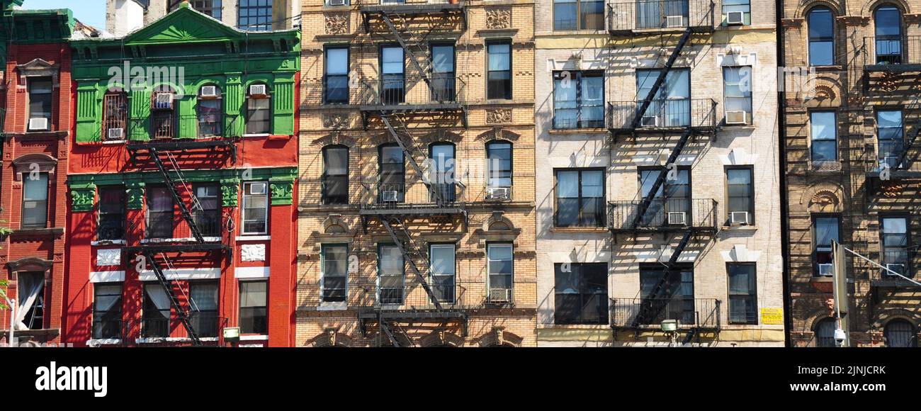 Fassade in New York Stock Photo