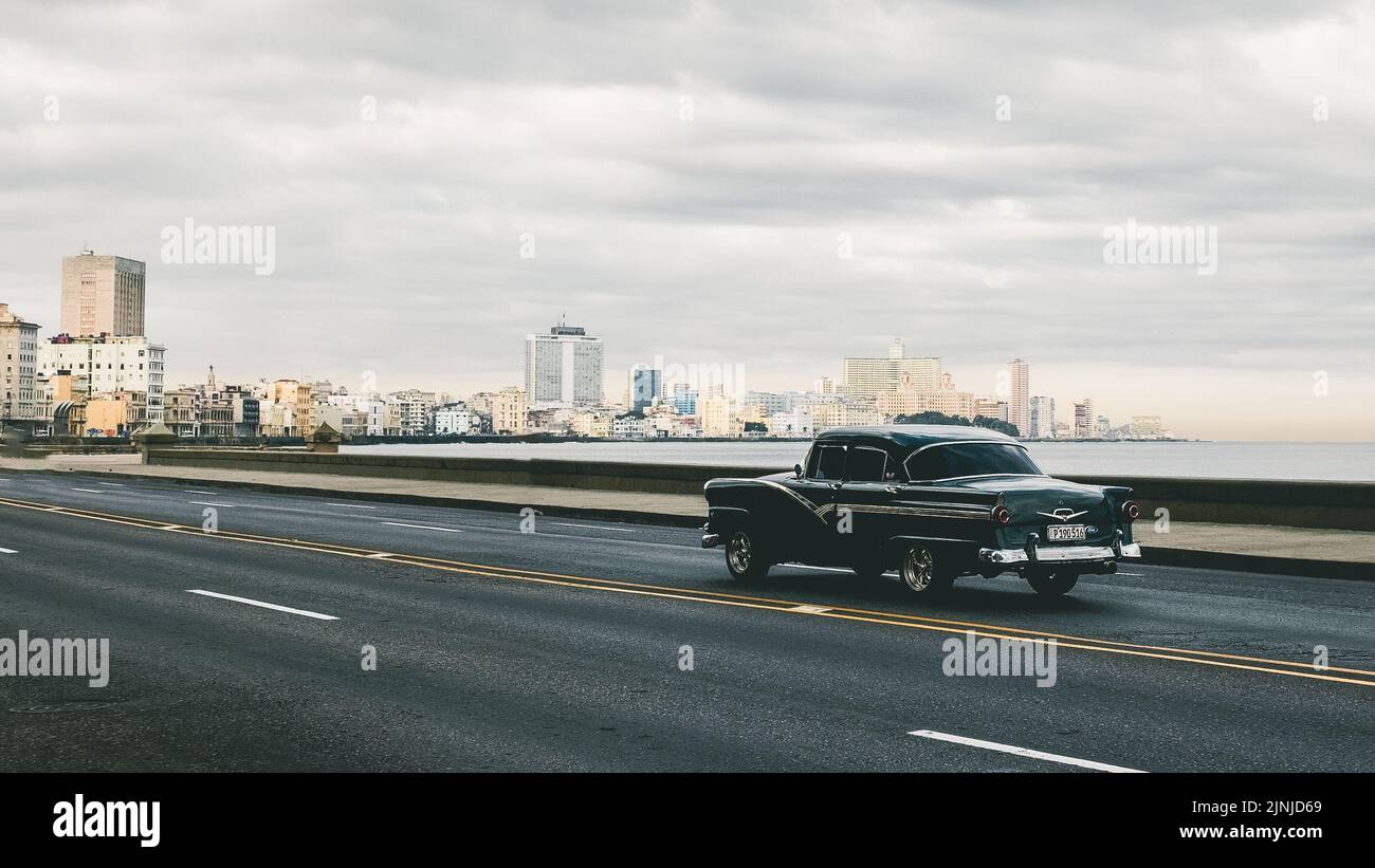 El Malecon, Havana, Cuba, North America Stock Photo