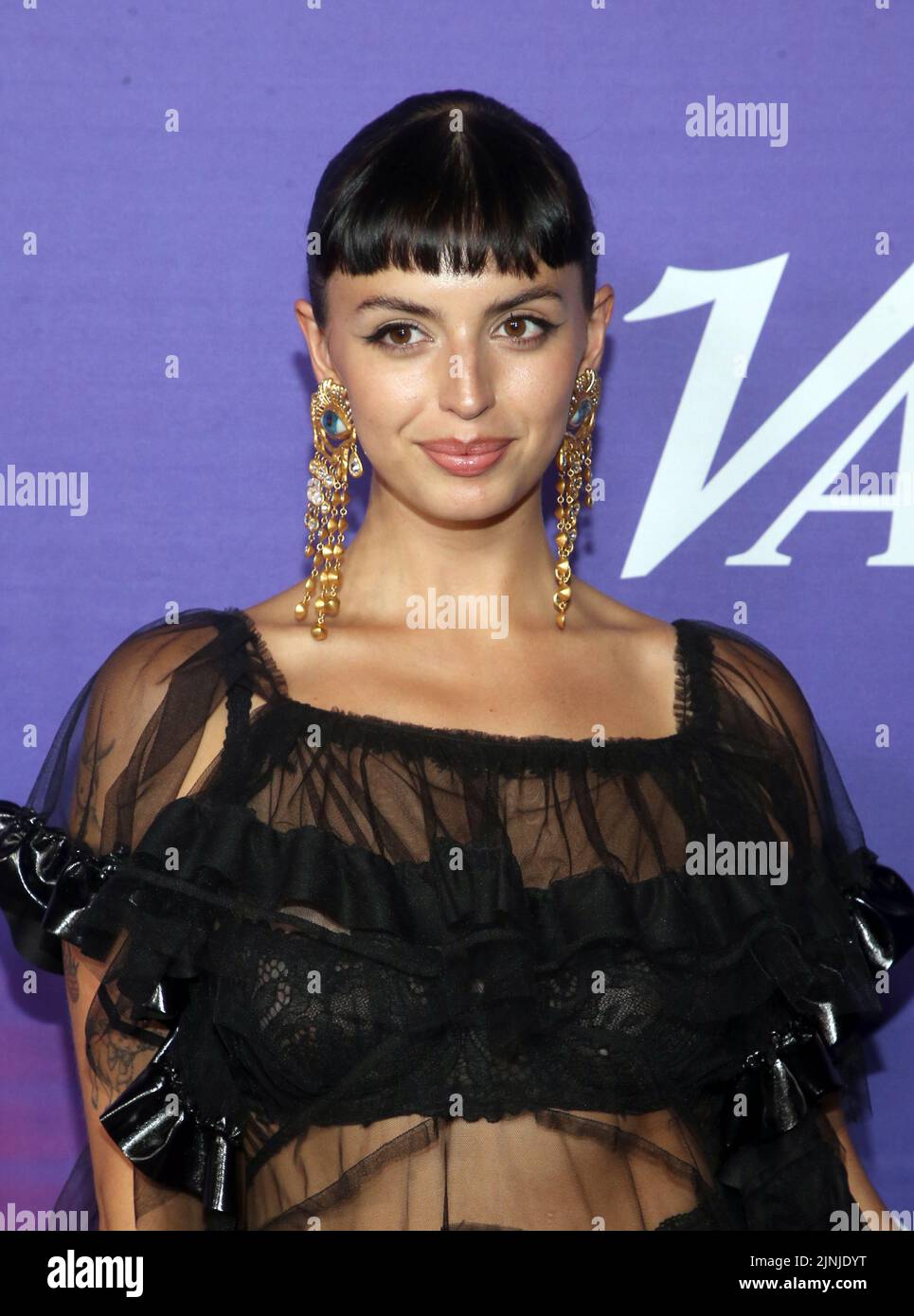 Los Angeles, California, USA. 11th Aug, 2022. Rebecca Black. Variety's 2022 Power Of Young Hollywood Celebration Presented By Facebook Gaming held at Neuehouse Hollywood in Los Angeles. Credit: AdMedia Photo via/Newscom/Alamy Live News Stock Photo