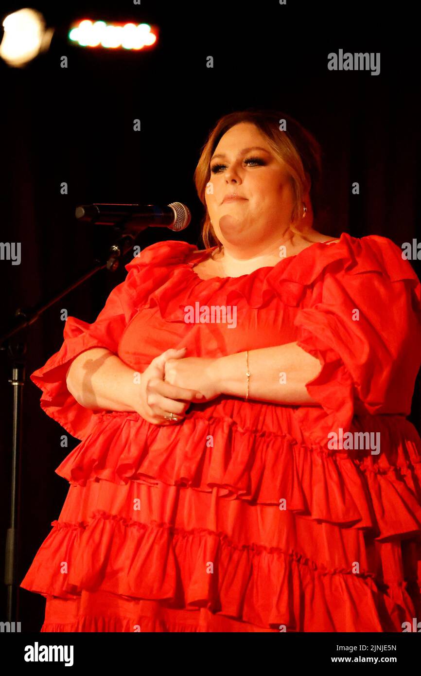 Singer/Actress Chrissy Metz performs live Country Music at the City