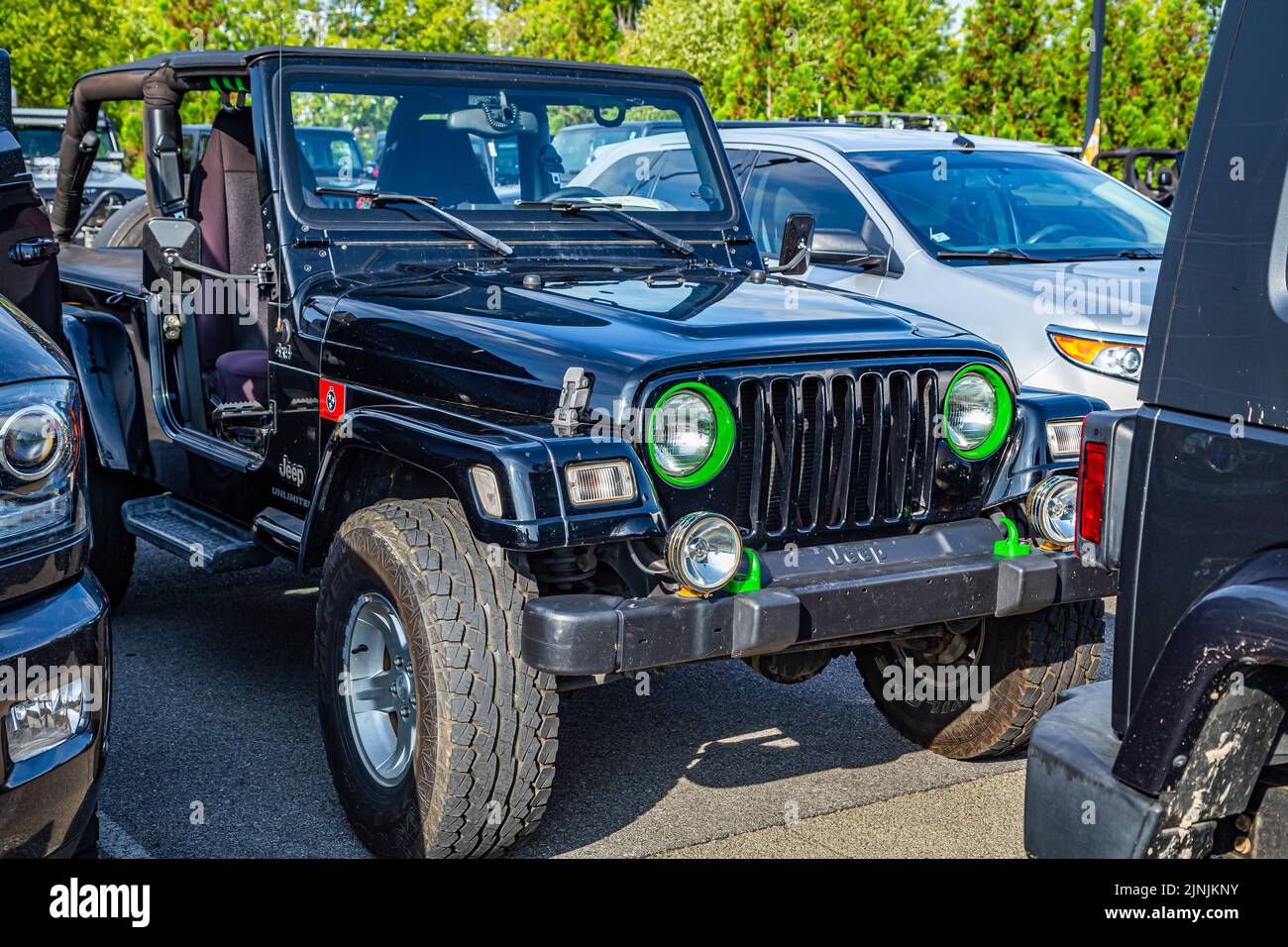 Pigeon TN August 25, 2017 Modified Off Road Jeep Wrangler TJ