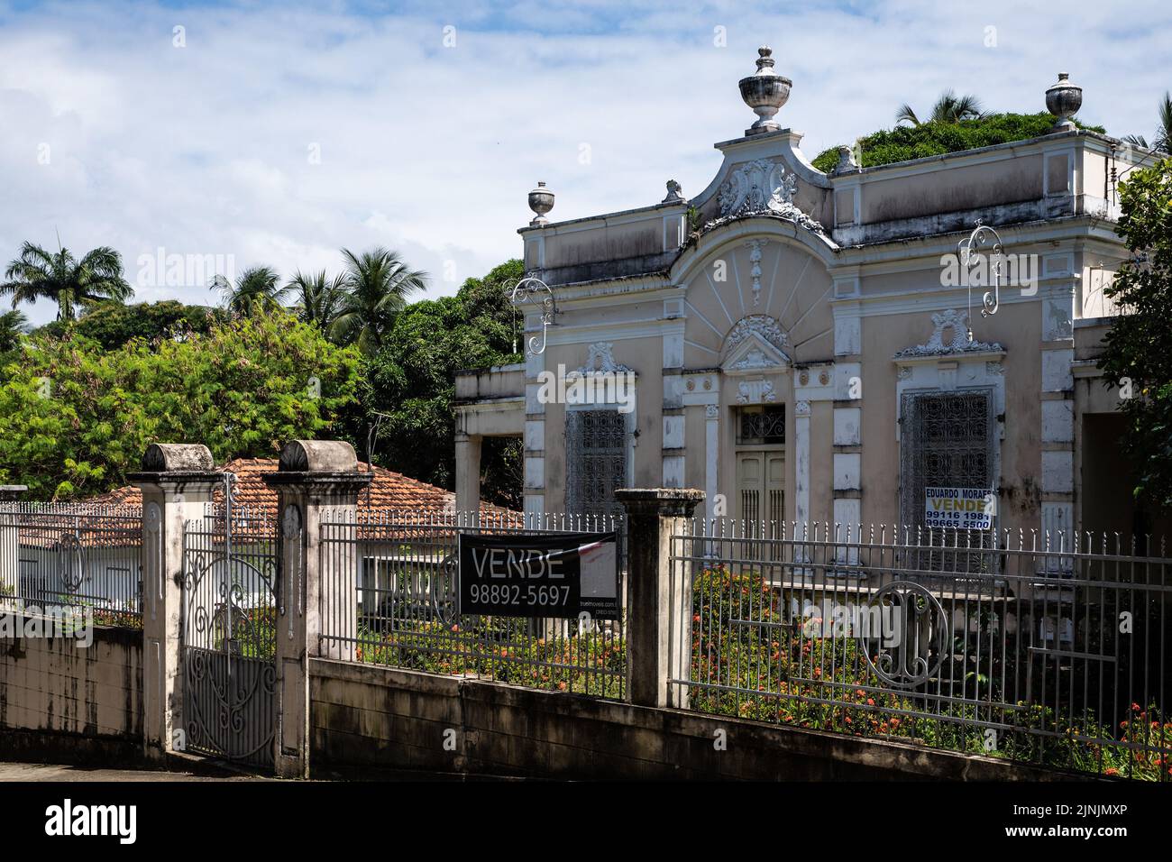 Olinda. 11th Aug, 2022. Photo taken on Aug. 11, 2022 shows a view of Olinda, Brazil. The Historic Centre of the Town of Olinda was inscribed on the UNESCO World Heritage List in 1982. Credit: Wang Tiancong/Xinhua/Alamy Live News Stock Photo