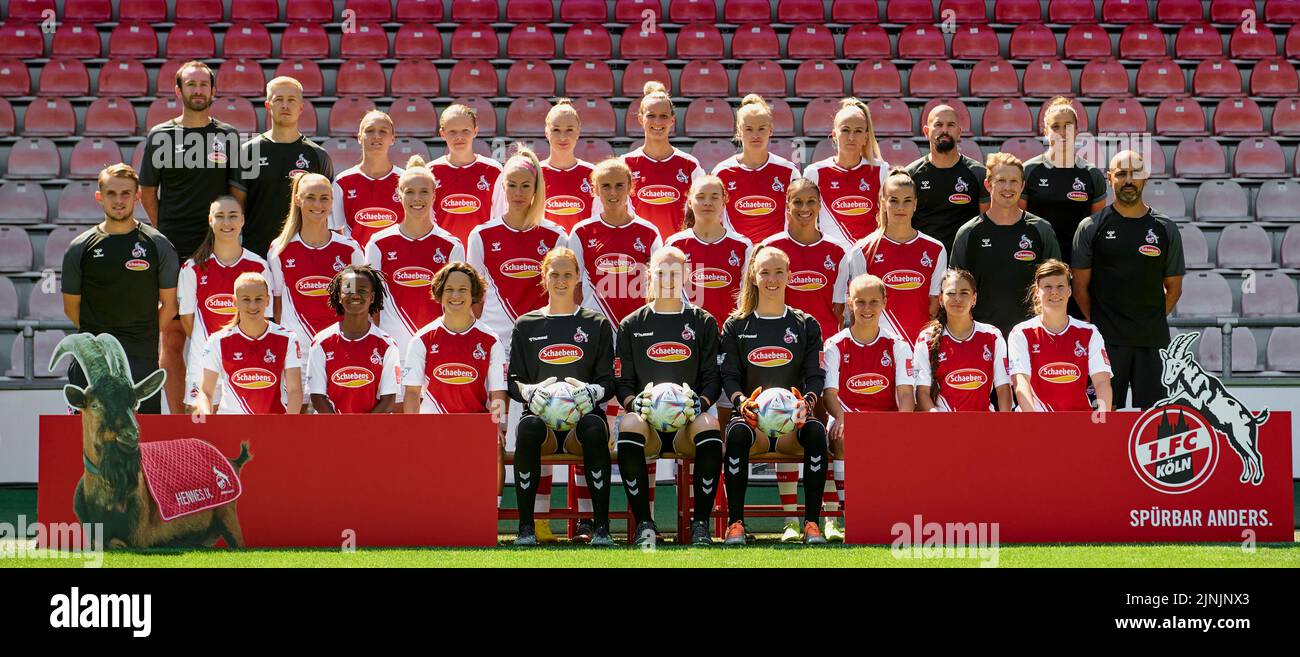 KOELN GERMANY AUGUST 9 2022 Pre Season Team Photosession Of 1 FC 