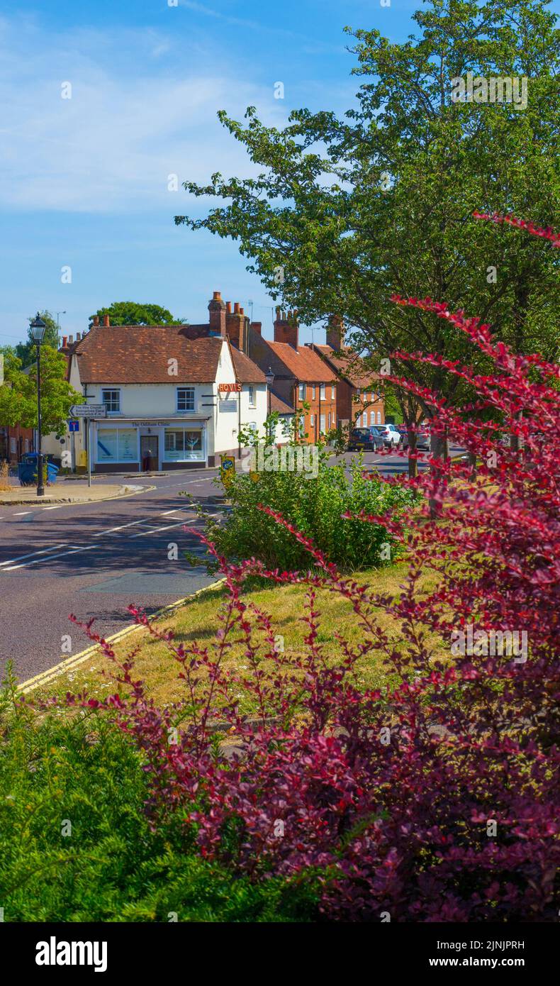 High Street Odiham a picturesque market town in North Hampshire with a