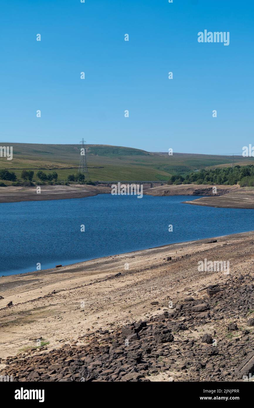 Baitings Reservoir near Ripponden, West Yorkshire, is part of Yorkshire