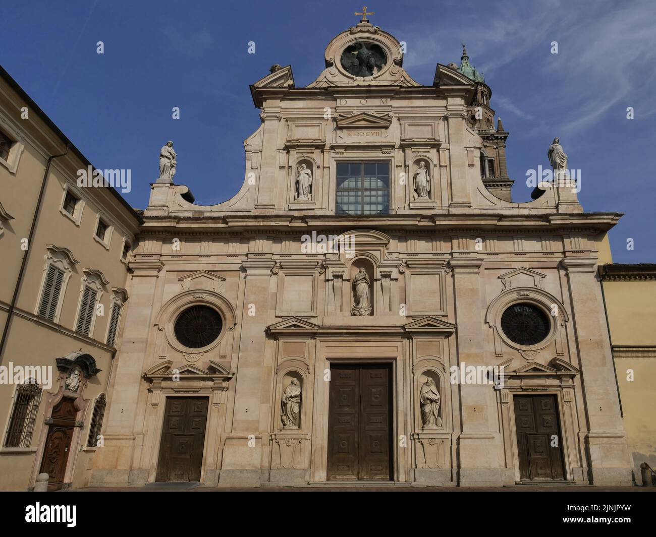 San Giovanni evangelista church in Parma, Emilia Romagna, Italy. Stock Photo