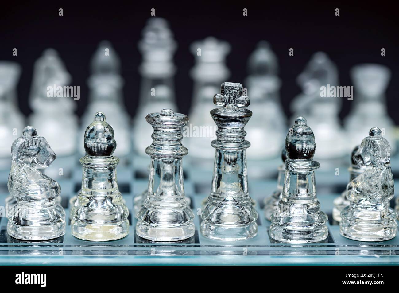 Beautiful Grayscale Closeup Shot of Clear Glass Chess Pieces-perfect for Mobile  Wallpapers Stock Image - Image of macro, background: 192740149