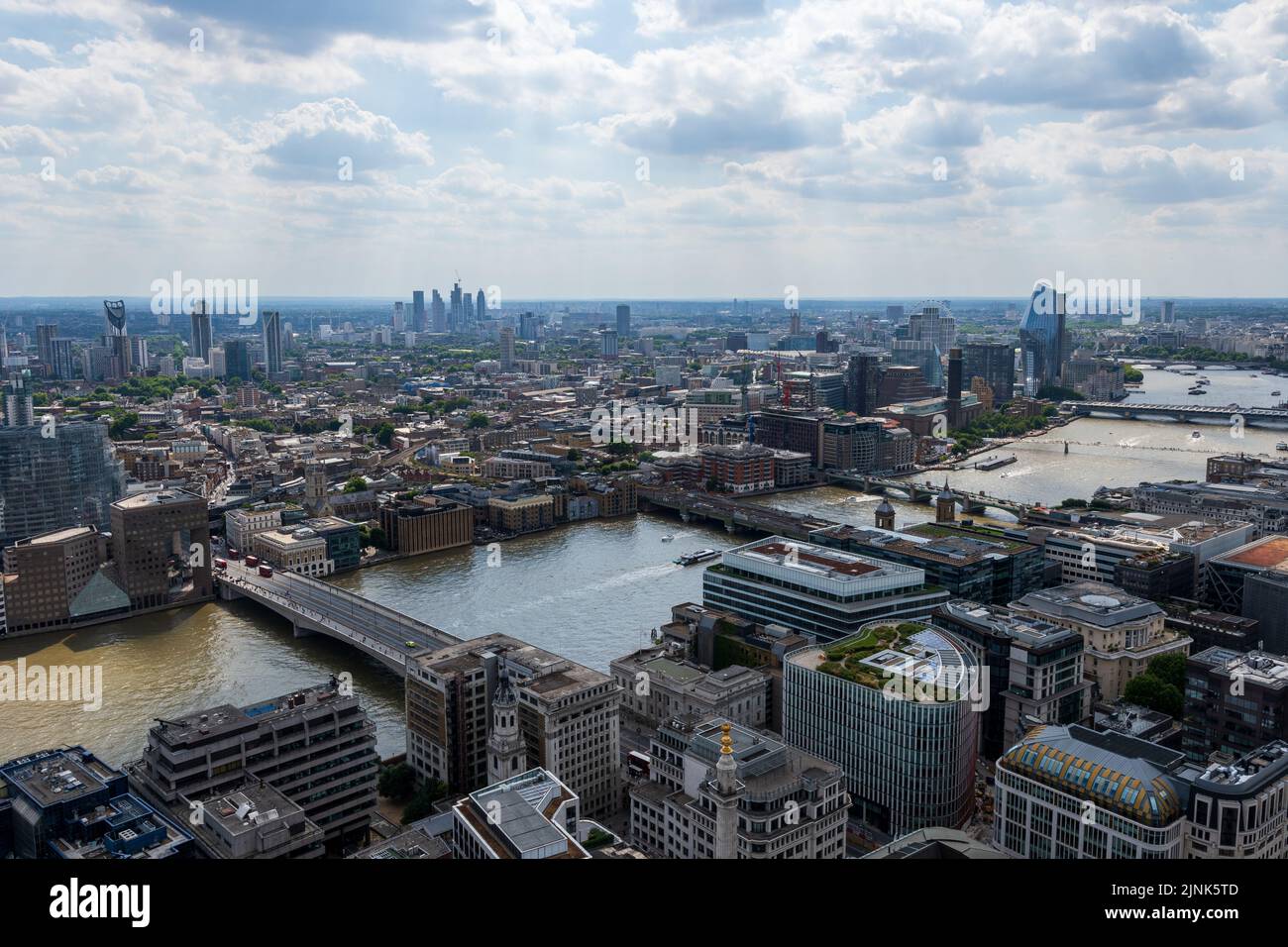 London, England: Aerial view of London Stock Photo - Alamy