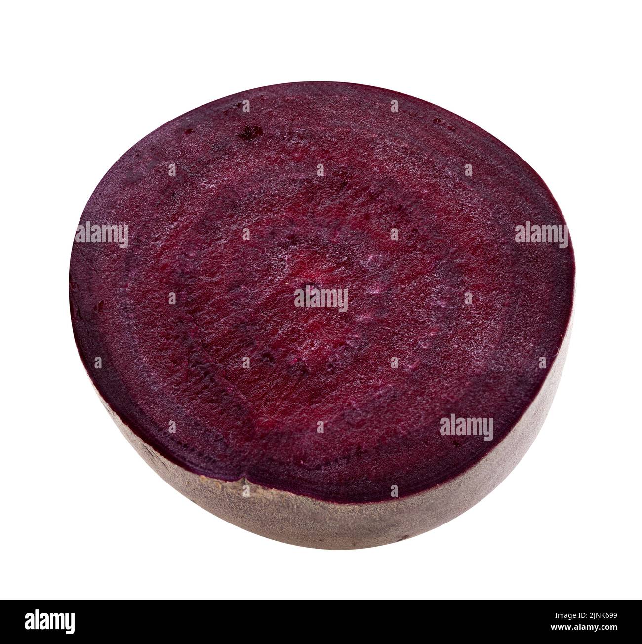 Fresh beetroot isolated on white background. Clipping path Stock Photo