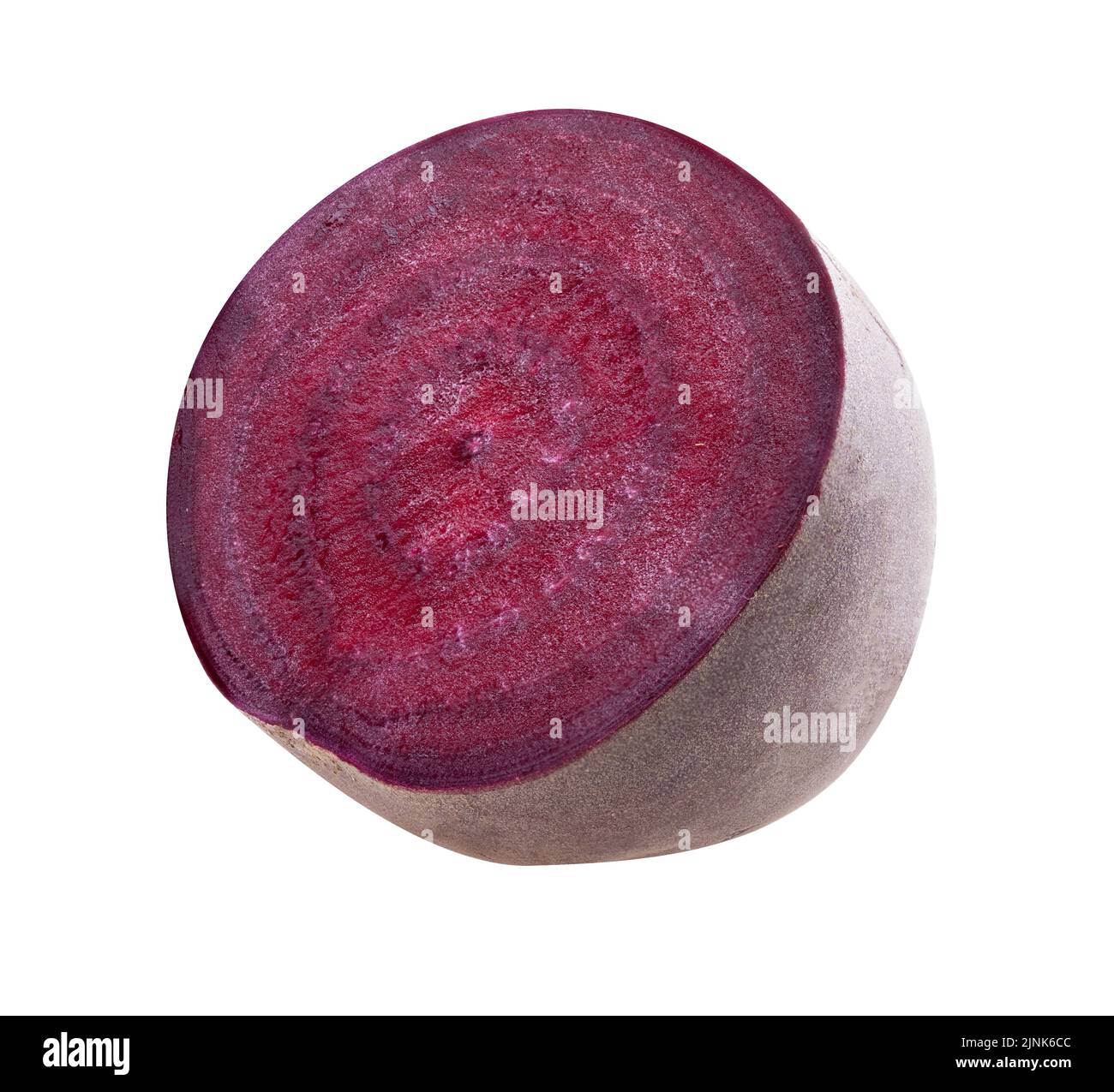 Fresh beetroot isolated on white background. Clipping path Stock Photo