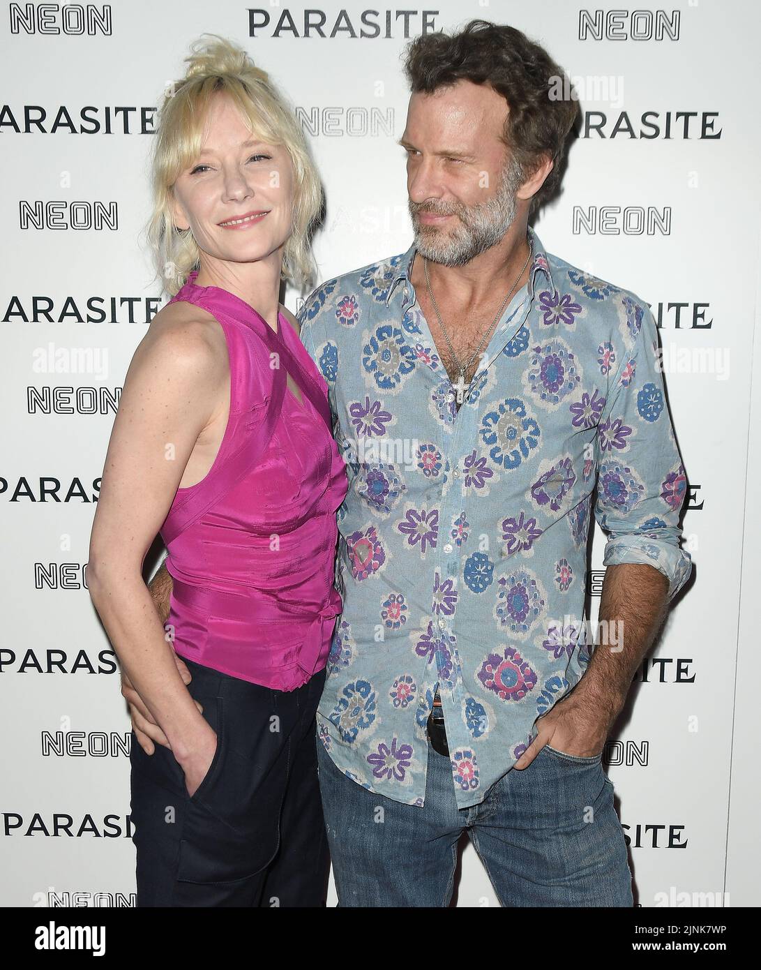 (L-R) Anne Heche and Thomas Jane at the PARASITE Los Angeles Premiere ...