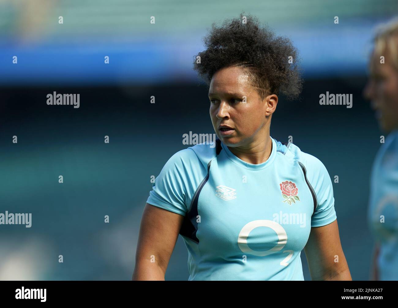 File photo dated 11-08-2022 of England's Shaunagh Brown who believes increasing the amount of sport played in state schools holds the key to addressing the lack of diversity evident in elite level women's teams. Issue date: Friday August 12, 2022. Stock Photo