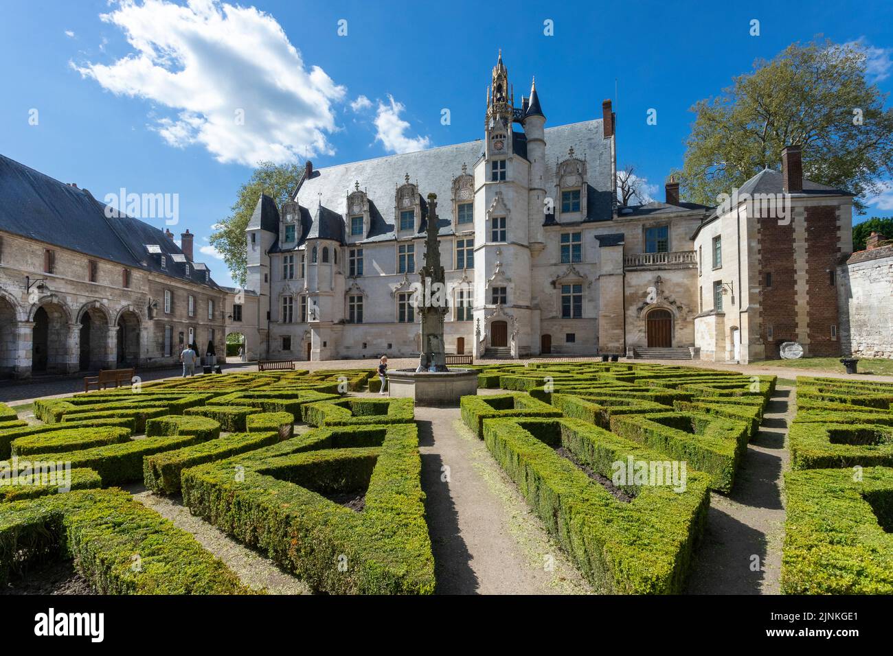 France, Oise, Picardie, Beauvais, Saint Pierre de Beauvais Gothic cathedral, Musee de l’Oise, Museum of the Oise installed in the former episcopal pal Stock Photo