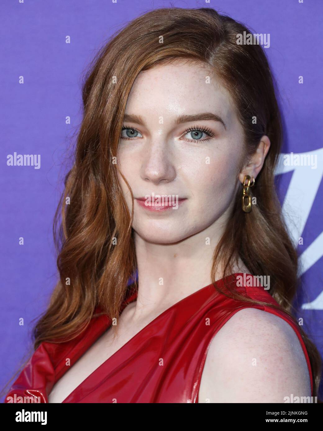 HOLLYWOOD, LOS ANGELES, CALIFORNIA, USA - AUGUST 11: American actress Annalise Basso arrives at the Variety 2022 Power Of Young Hollywood Celebration Presented By Facebook Gaming held at NeueHouse Los Angeles on August 11, 2022 in Hollywood, Los Angeles, California, United States. (Photo by Xavier Collin/Image Press Agency) Stock Photo
