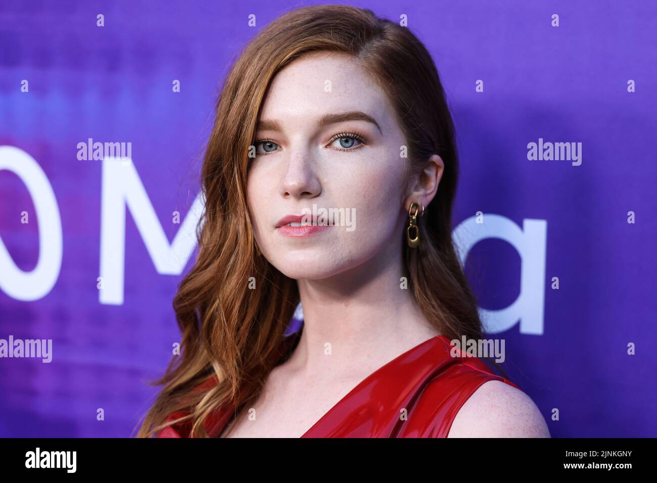 HOLLYWOOD, LOS ANGELES, CALIFORNIA, USA - AUGUST 11: American actress Annalise Basso arrives at the Variety 2022 Power Of Young Hollywood Celebration Presented By Facebook Gaming held at NeueHouse Los Angeles on August 11, 2022 in Hollywood, Los Angeles, California, United States. (Photo by Xavier Collin/Image Press Agency) Stock Photo