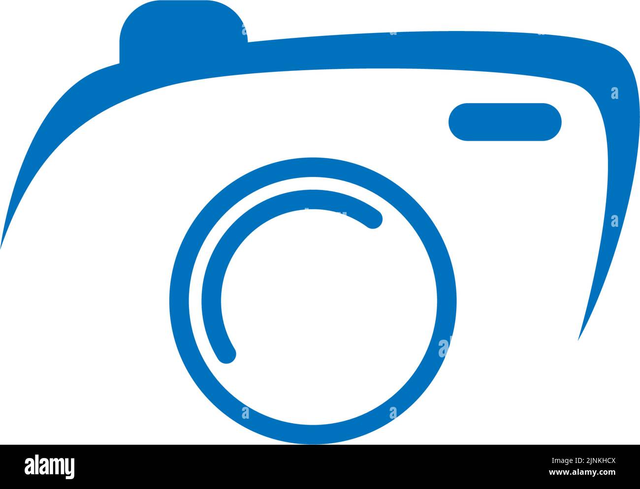 Camera icon logo flat design illustration template Stock Vector Image ...