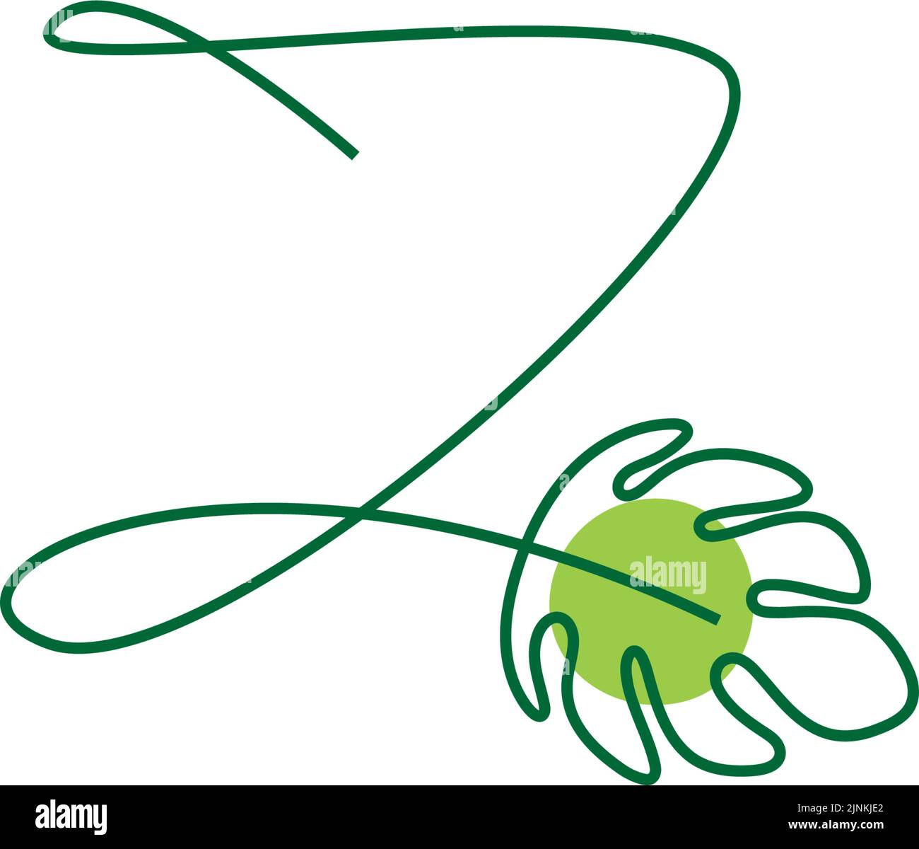 Monstera ornamental plant themed letters Stock Vector Image & Art Alamy