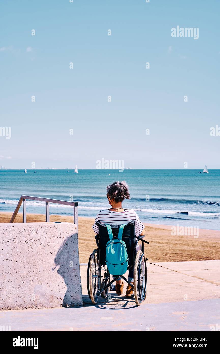 wheelchair, disabled, beach holiday, wheelchairs, disableds, beach