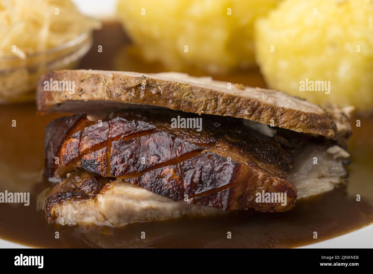 roast pork, crust, roast porks, crusts Stock Photo - Alamy