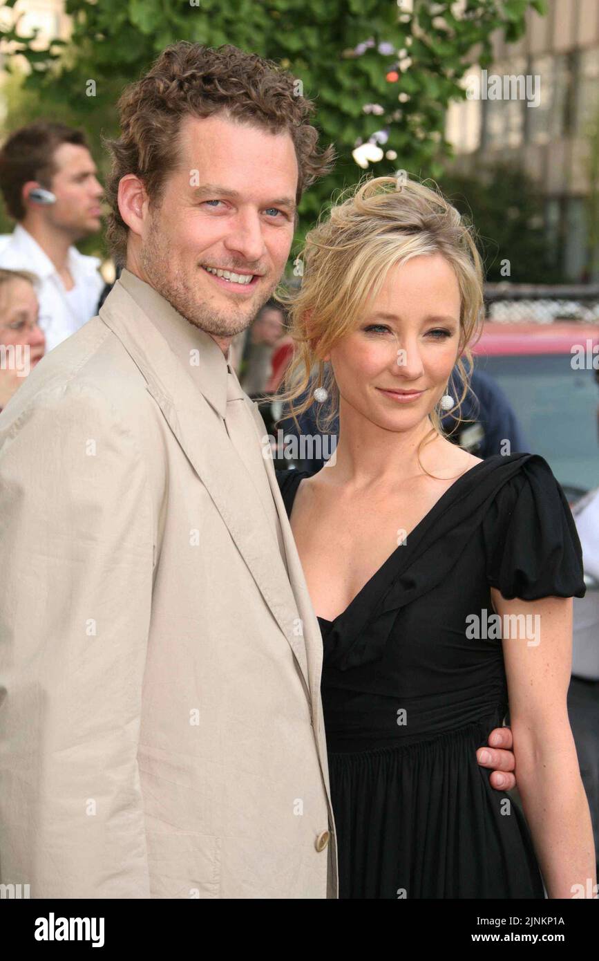 James Tupper and Anne Heche attend the ABC Upfront presentation at Lincoln Center in New York City on May 15, 2007.  Photo Credit: Henry McGee/MediaPunch Stock Photo