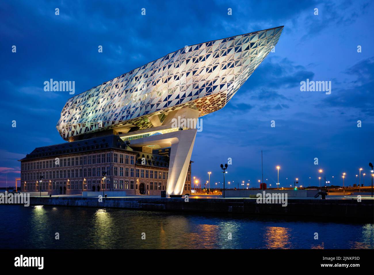 antwerp, port house, havenhuis, antwerps Stock Photo Alamy